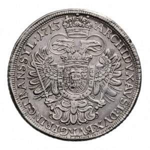 Реверс монеты Венгрия, 1 талер, 1713-1715