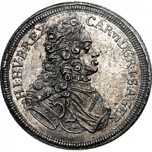Аверс монеты Венгрия, 1 талер, 1715