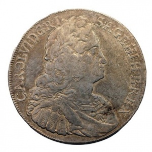 Аверс монеты Венгрия, 1 талер, 1736-1740