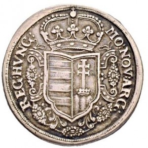 Аверс монеты Венгрия, ½ талера, 1704-1707