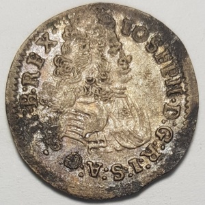Аверс монеты Венгрия, 1 полтура, 1706-1711