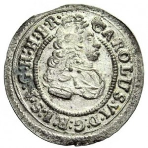 Аверс монеты Венгрия, 1 полтура, 1711-1731