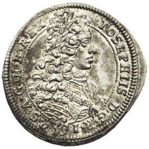 Аверс монеты Венгрия, 3 крейцера, 1705-1711
