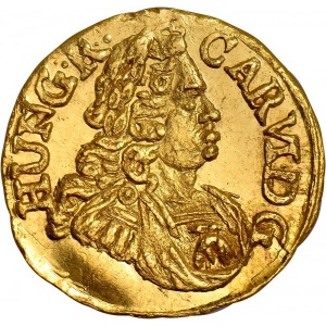 Аверс монеты Венгрия, ⅙ дуката, 1739