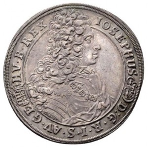 Аверс монеты Венгрия, 1 талер, 1705-1706