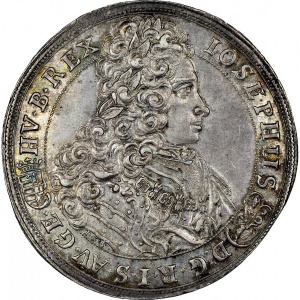 Аверс монеты Венгрия, 1 талер, 1705-1711