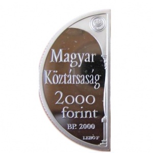 Аверс монеты Венгрия, 2000 форинтов, 2000, Шарошпатак