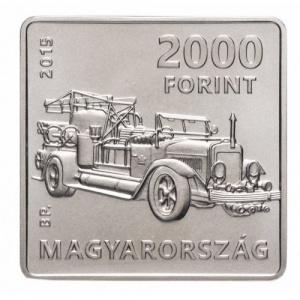Аверс монеты Венгрия, 2000 форинтов, 2015, 125 лет со дня рождения Корнела Сильваи