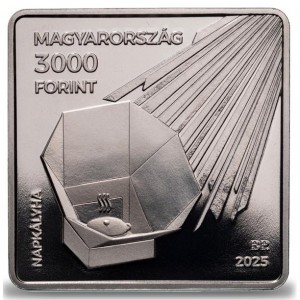 Аверс монеты Венгрия, 3000 форинтов, 2025, 125 лет со дня рождения Марии Телькеш