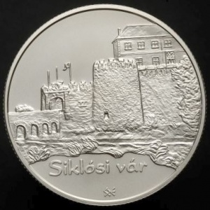 Реверс монеты Венгрия, 5000 форинтов, 2008, Замок Сиклош