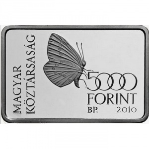 Аверс монеты Венгрия, 5000 форинтов, 2010, Национальный парк Эршег