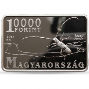 Аверс монеты Венгрия, 10.000 форинтов, 2015, Национальный парк Дунай-Ипой