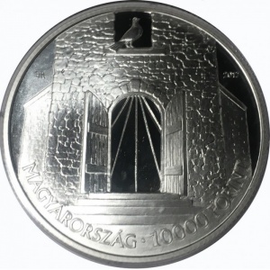 Аверс монеты Венгрия, 10.000 форинтов, 2017, 500 лет Реформации
