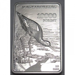 Аверс монеты Венгрия, 10.000 форинтов, 2020, 45 лет национальному парку "Кишкуншаг"