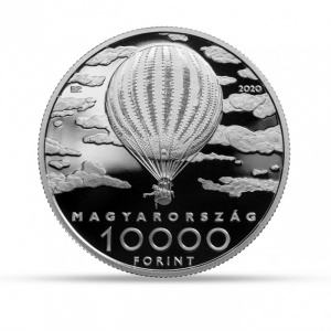 Аверс монеты Венгрия, 10.000 форинтов, 2020, 175 лет со дня рождения Пал Синьеи-Мерше