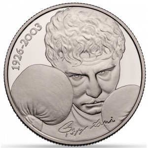 Реверс монеты Венгрия, 25.000 форинтов, 2026, 100 лет со д.р. Ласло Паппа