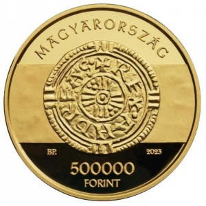 Аверс монеты Венгрия, 500.000 форинтов, 2023, Андраш I
