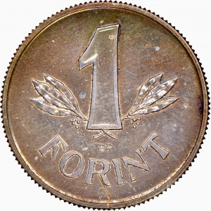 Реверс монеты Венгрия, 1 форинт, 1966-1967