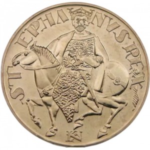 Реверс монеты Венгрия, 50 форинтов, 1972, 1000 лет со дня рождения Иштвана I Святого