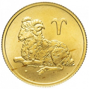 Реверс монеты Россия, 25 рублей, 2003, Знаки зодиака - Овен