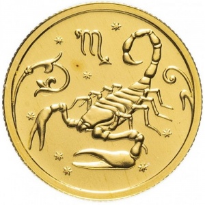 Реверс монеты Россия, 25 рублей, 2005, Знаки зодиака - Скорпион