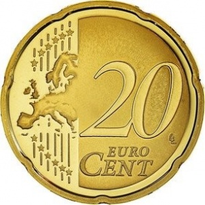 Реверс монеты Франция, 20 евроцентов, 2024-2026
