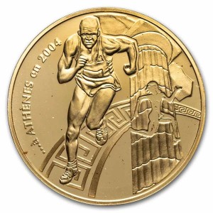 Реверс монеты Франция, 10 евро, 2003, Пьер де Кубертен