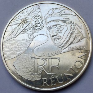 Аверс монеты Франция, 10 евро, 2012, Регионы Франции - Реюньон