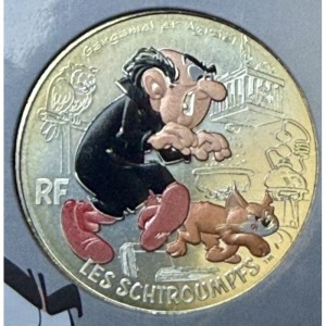 Аверс монеты Франция, 10 евро, 2020, Гаргамель и Азраил