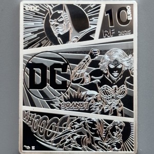 Аверс монеты Франция, 10 евро, 2025, DC Comics - Супермен