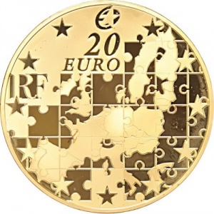 Аверс монеты Франция, 20 евро, 2004, Расширение Европейского Союза