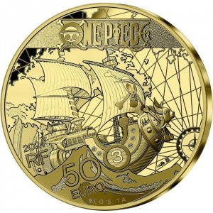 Аверс монеты Франция, 50 евро, 2024, Манга - Одно целое