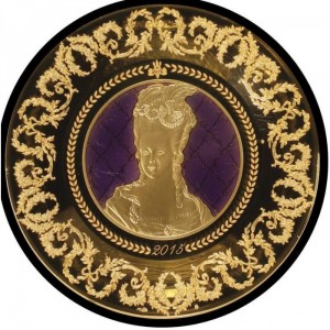 Реверс монеты Франция, 500 евро, 2015, Севрская мануфактура