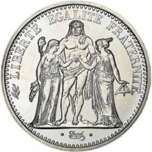 Аверс монеты Франция, 10 франков, 1964-1973