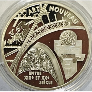 Реверс монеты Франция, 6.55957 франков, 2000, Стили искусства Европы - Модерн