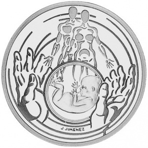 Аверс монеты Франция, 10 франков, 2000, XX век - Естественные науки
