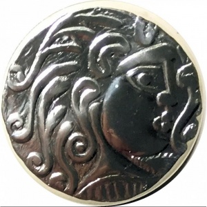 Реверс монеты Франция, 10 франков, 2000, 2000 лет монетам Франции - Парижский статер