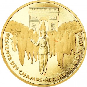 Аверс монеты Франция, 500 франков, 1994, 50 лет освобождению Парижа