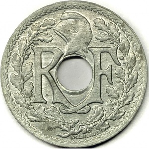 Аверс монеты Франция, 10 сантимов, 1941