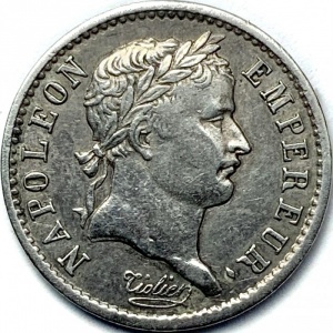 Аверс монеты Франция, ¼ франка, 1807-1808