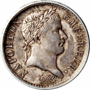 Аверс монеты Франция, ¼ франка, 1809