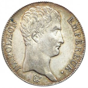 Аверс монеты Франция, 5 франков, 1804-1805