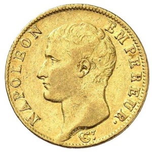 Аверс монеты Франция, 20 франков, 1806