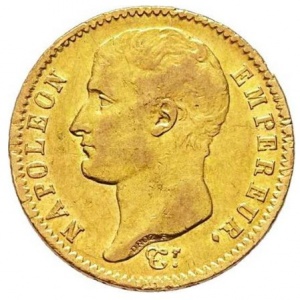 Аверс монеты Франция, 20 франков, 1807
