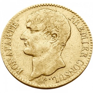Аверс монеты Франция, 40 франков, 1802-1803