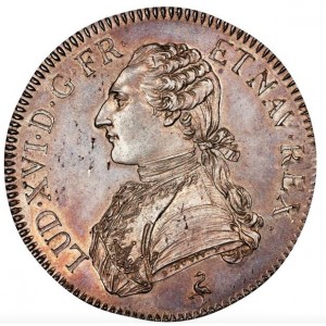 Аверс монеты Франция, 1 ЭКЮ, 1774-1792
