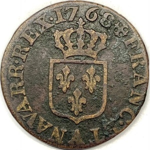 Реверс монеты Франция, 1 лиард, 1767-1774