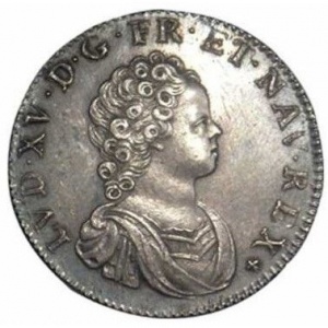 Аверс монеты Франция, 30 солей, 1715-1718