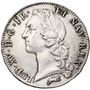 Аверс монеты Франция, 1 ЭКЮ, 1740-1773
