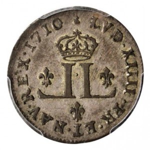 Аверс монеты Франция, 30 денье, 1709-1713